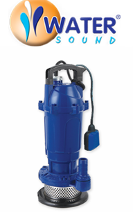 Water Sound QDX1.5-16-0.37 0.5hp 220v 1'' Çıkışlı  Keson Kuyu Dalgıç Pompa