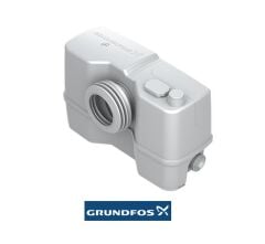 Grundfos SOLOLIFT2 WC-3 0.62kW 220V WC Öğütücü ve Lavabo Duş Taharet Atık Su Tahliye Ünitesi (WC + 3 Adet ek ünite: 1 WC+Lavabo+Duş veya Taharetlik su - 97775315