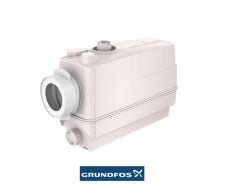 Grundfos SOLOLIFT2 CWC-3 0.62kW 220V WC Öğütücü ve Lavabo Duş Taharet Atık Su Tahliye Ünitesi (WC + 3 Adet ek ünite: 1 WC+Lavabo+Duş veya Taharetlik su /İnce tasarım, ön duvara kolay montaj. - 97775316