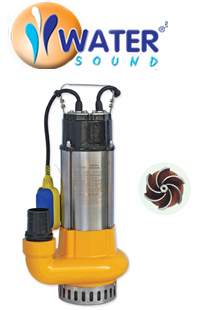 Water Sound V1100F 1.5hp 220v Açık Fanlı Foseptik Dalgıç Pompa