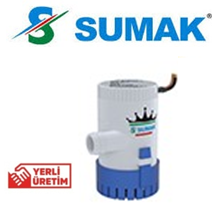 Sumak STN500 G 25W 12V Sintine Dalgıç Pompası Manuel