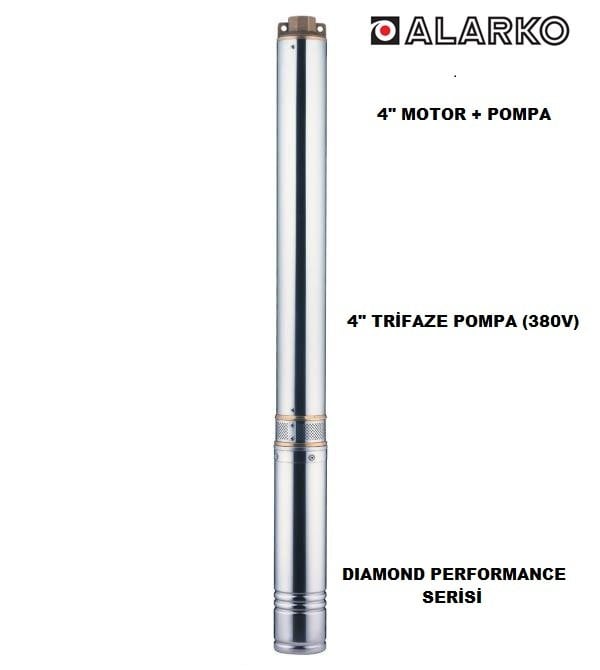 Alarko 4SD6/42 DMD 7.5hp 380V Kademeli Dalgıç Pompa (Motor + Pompa)