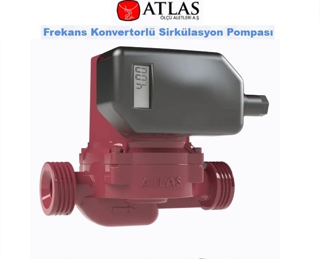 Atlas VFPUMP 32 DN32 ATL-32-8 Frekans Konvertörlü Sirkülasyon Pompa