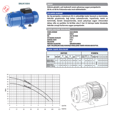 Sumak SMJK 150/4 1.5Hp 220V Sessiz Jet Pompa