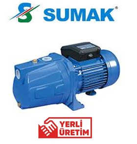 Sumak SMJ 150 1.5Hp 220V Döküm Gövdeli Jet Pompa