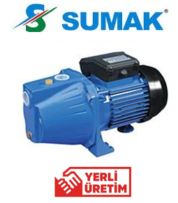 Sumak SMJ 85 0.85Hp 220V Döküm Gövdeli Jet Pompa