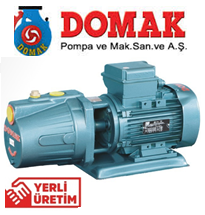 Domak JET100 1hp 220v Döküm Gövdeli Jet Pompa