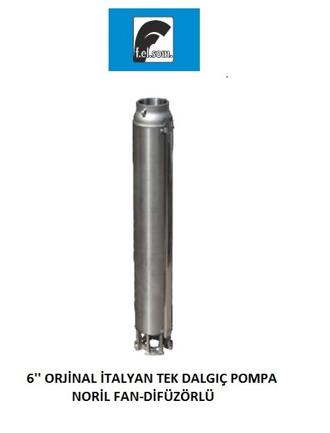 Felsom AP B16   10Hp   6''  Noril Fanlı Difüzörlü Dalgıç Pompa (Tek Pompa-Pompa Kademesi-Motorsuz)