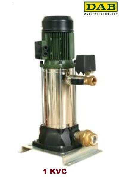 Dab 1KVC 45/80 T 1X1.5Hp 380V Tek Pompalı Paslanmaz Çelik Gövdeli Düşey Sessiz Çok Kademeli Denge Tanksız Paket Hidrofor - 9 kat 18 daire