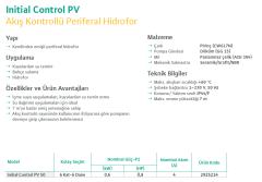 Wilo Initial Control PV 50 M  0.8hp 220v Hidromatlı Periferal Pompalı Paket Hidrofor