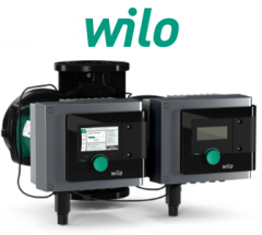 Wilo Stratos MAXO-D 80/0.5-16 Pn10 Dn80 İkiz Tip Frekans Konvertörlü Sirkülasyon Pompası