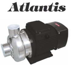 Atlantis Blu Kaf 400t/316 4hp 380v Komple Paslanmaz Kapalı Fanlı Santrifüj Pompa