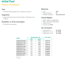 Wilo Initial Pool 2.2M 2.2hp 220v Havuz Pompası