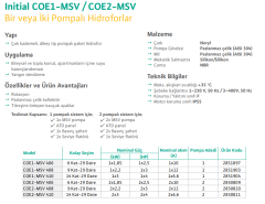 Wilo COE2-MSV 406 2.5hp 380v Çift Pompalı Paket Hidrofor