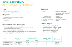Wilo Initial Control SPG 9-45 1.5hp 220v Hidromatlı Döküm Jet Paket Hidrofor