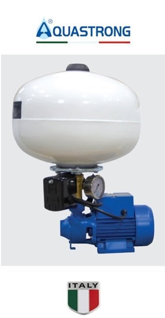 Aquastrong  CO 24 WPM 60      0.5Hp 220V   24 Litre  Küre Tanklı Preferikal Paket Hidrofor