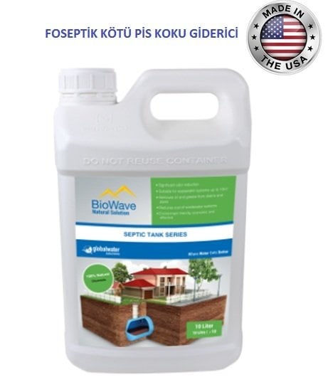 BioWave BR-0-301 ---10 Litre Foseptik Pis ve Kötü Koku Giderici Sıvı Bakteri