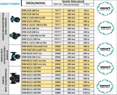 SMART SPM  40/10 220 small F inv  DN40  FREKANS KONTROLLÜ  FLANŞLI ECO DESIGN SİRKÜLASYON POMPASI