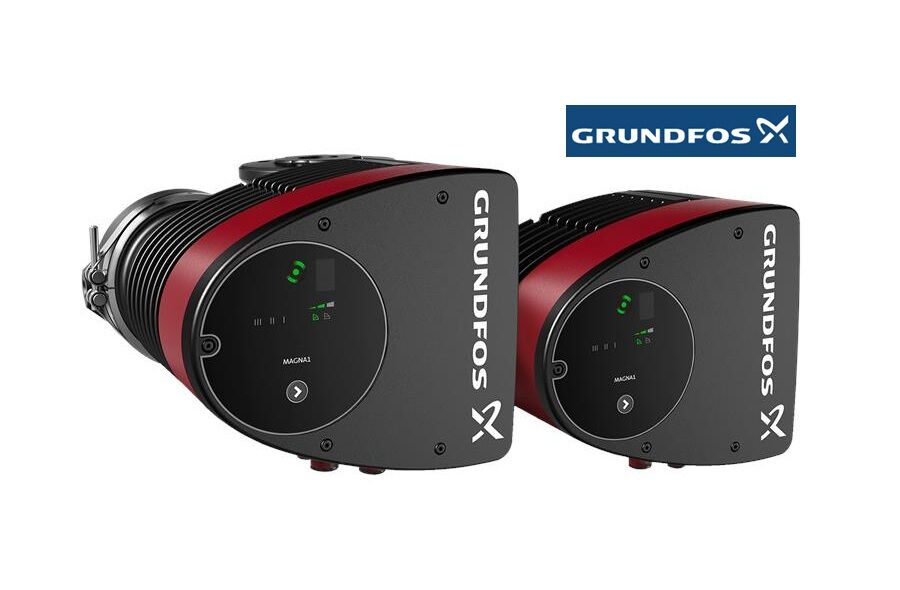 Grundfos MAGNA1 D 40-100 F 220mm DN40 PN6/10 Döküm Gövdeli Flanşlı İkiz Tip Frekans Konvertörlü Sirkülasyon Pompası - 99221309