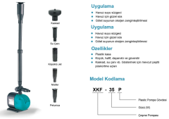 Leo XKF-35P 35w 220v Süs Havuz Pompaları