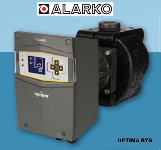 Alarko OPTIMA BYS 3/10-180 Dişli Tip Frekans Kontrollü Sirkülasyon Pompası - Dijital Ekran