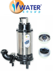 Water Sound V2200C 3hp 380v Özel Süper Öğütücülü Bıçaklı Foseptik Dalgıç Pompa