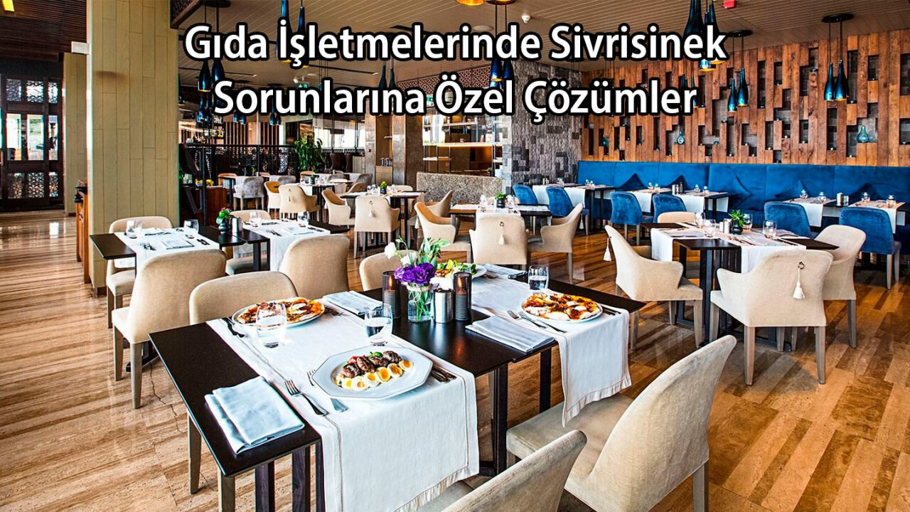 Gıda İşletmelerinde Sivrisineklere Özel Çözümler