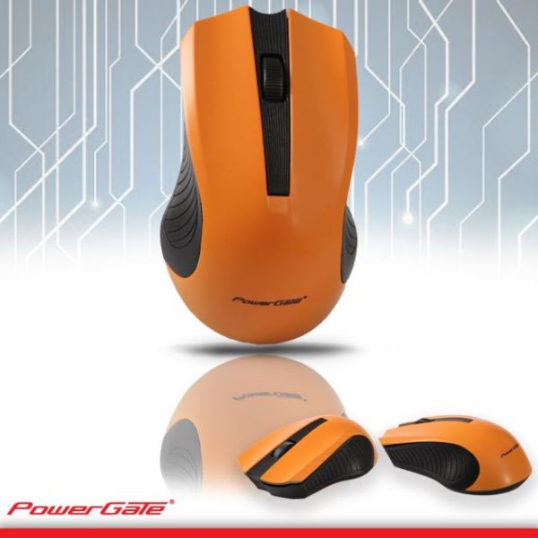 PG-R530S PowerGate R530S Kablosuz Nano 2.4GHz Turuncu Mouse
