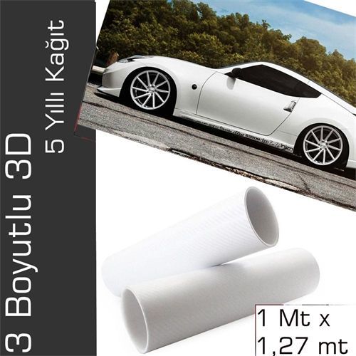ModaCar Beyaz Karbon Kaplama 424086