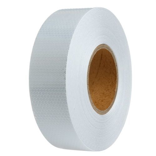 ModaCar 5 cm X 2.5 Mt Petek Desen Beyaz Fosfor Şerit 425079