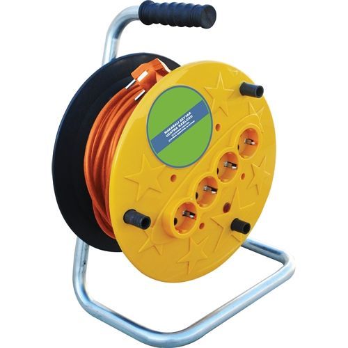 MasterCare 50 Metre Makaralı Seyyar Uzatma Kablosu 423493