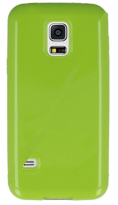 Modaphone Samsung S5 Silikon Telefon Kılıfı Yeşil