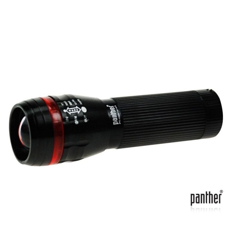 Ledline Led' li El Feneri PT-1029 Kırmızı