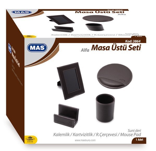 Mas 3864 Alfa Masa Üstü Seti