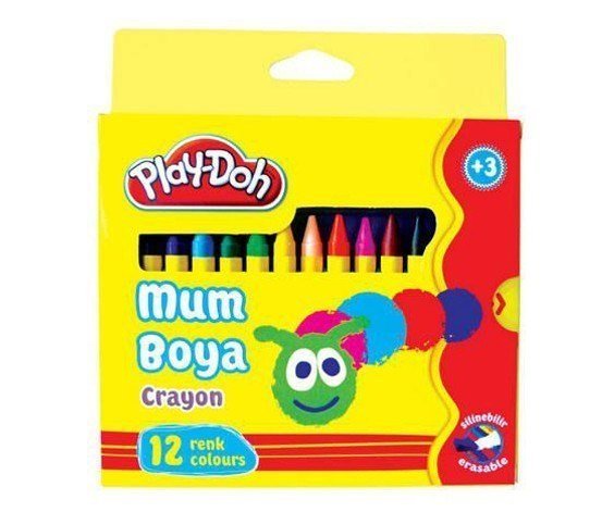 Play-Doh CR004 Mum Boya 12 Renk
