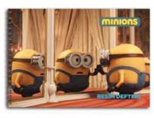 Keskin Color Minions Resim Defteri 17x24 cm 15 Yaprak