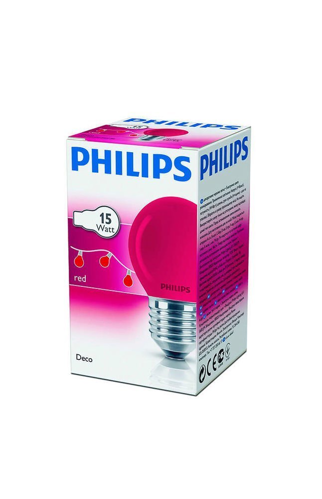 Philips Gece Kırmızı Ampül 15 Watt