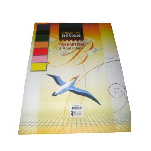 Keskin Color Fon Kartonu 8 Adet