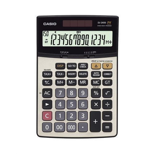 Casio DJ-240D Hesap Makinası
