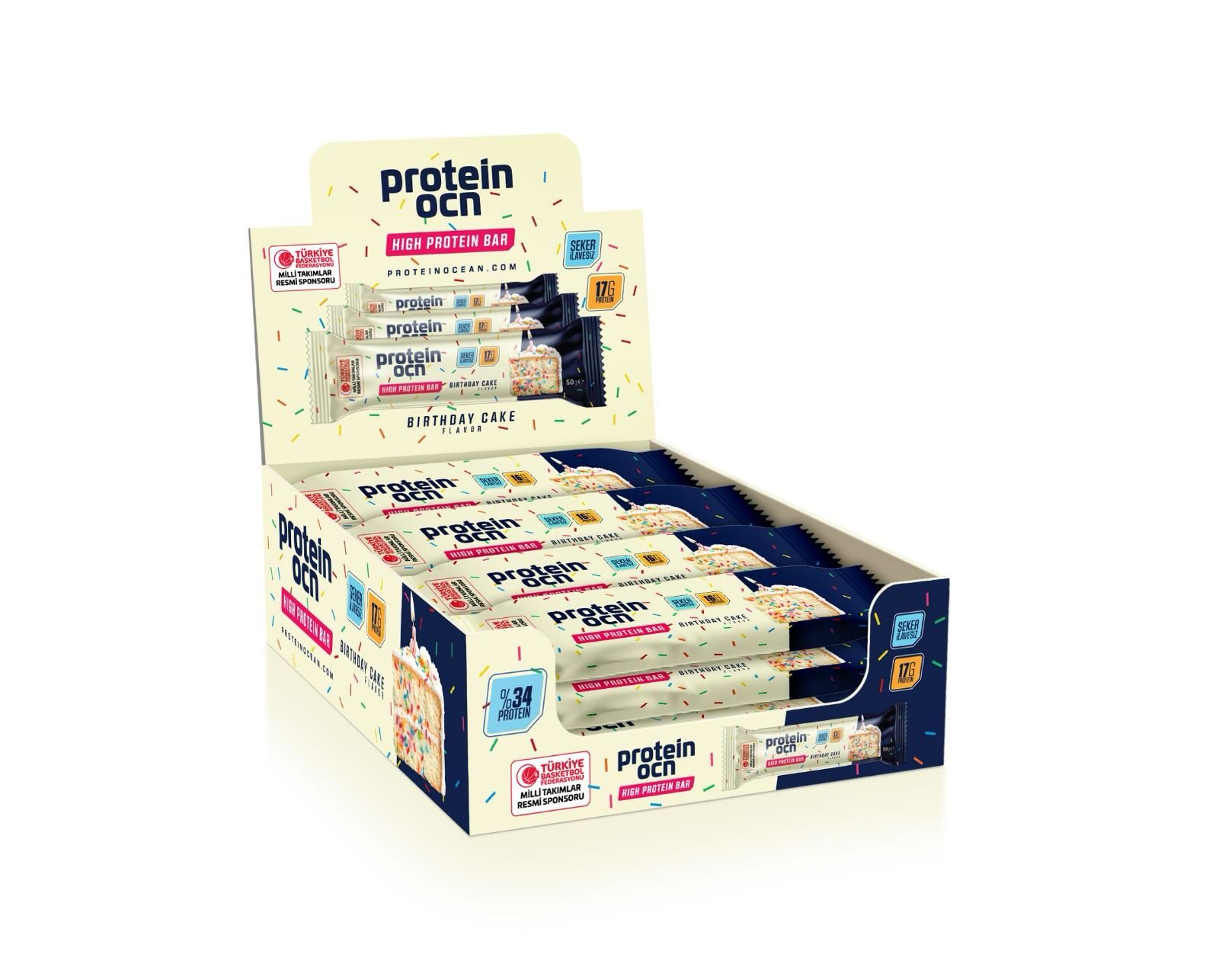 PROTEİN OCN BIRTDAY CAKE PROTEİN BAR