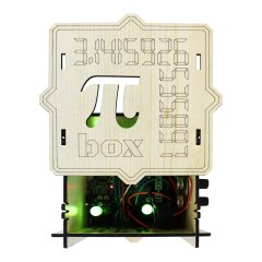 Wood-Kit STEM Robotik Kodlama DIY Mucit Seti - Pi Box Gece Lambası