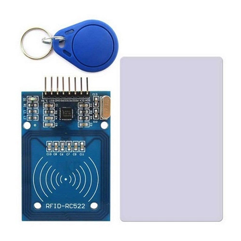 MFRC-522 RC-522 RC522 RFID Kablosuz iletişim Modülü S50 SPI Set Kart Anahtarlık Okuyucu Set 13.56Mhz