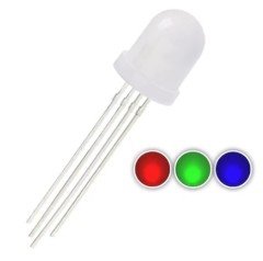 RGB LED 10mm Ortak Katot