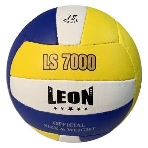 Leon LS7000 Voleybol Topu El Dikişli Mavi Beyaz
