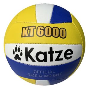 Katze KT6000 Voleybol Topu El Dikişli Mavi Beyaz
