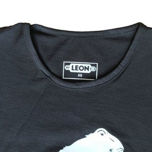 Leon Bear Kickboxing Tişört Siyah