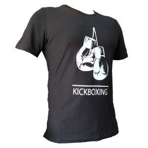 Leon Gloves Kickboxing Tişört Siyah