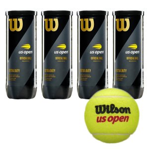 4 Kutu Wilson Us Open tenis Topu Vakum Ambalajda WRT106200