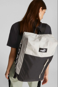 Puma Evo ESS Box Backpack Sırt Çantası Siyah Krem