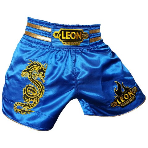 Leon Dragon Muay Thai ve Kick Boks Şortu Mavi